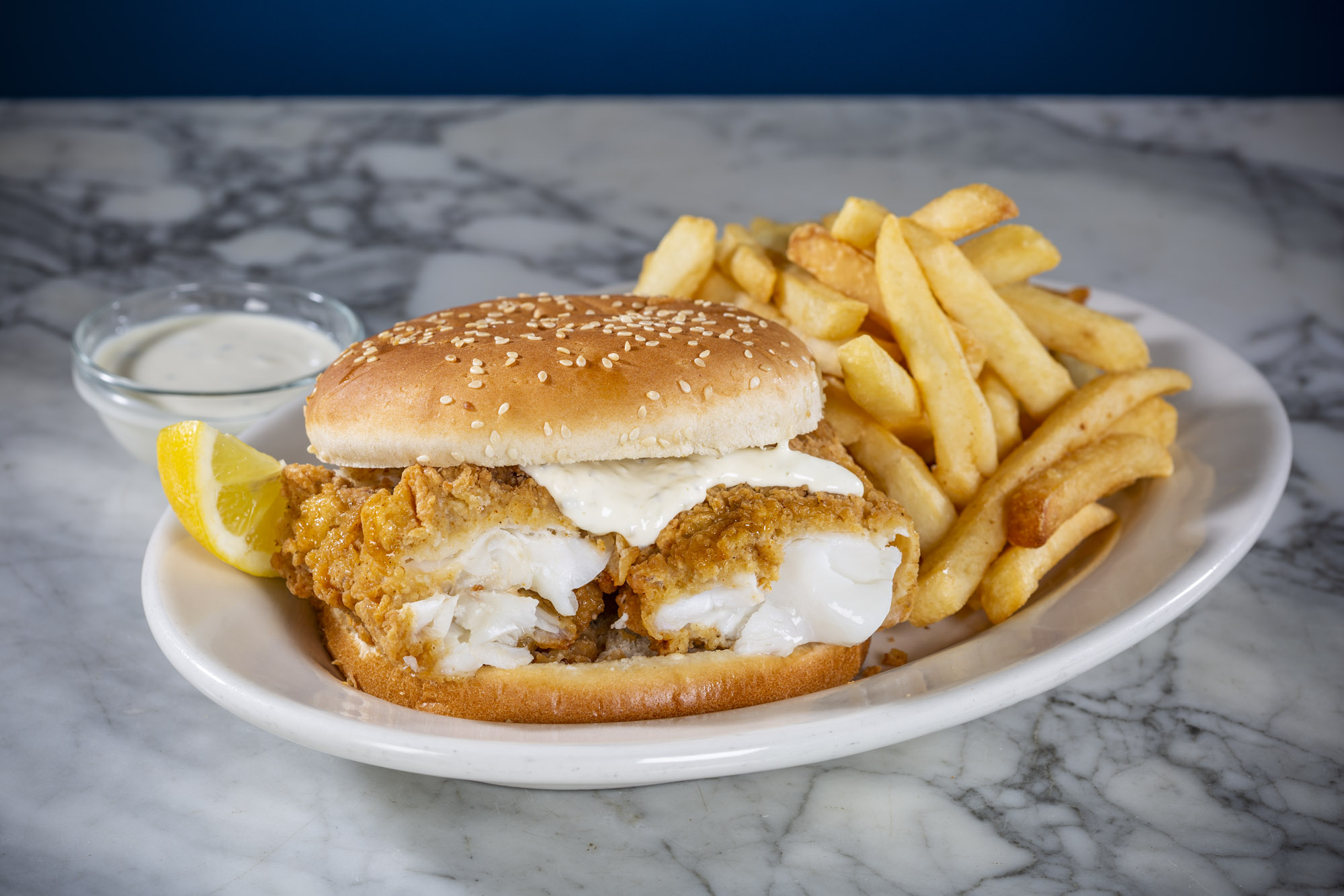 Fried Haddock Sandwich